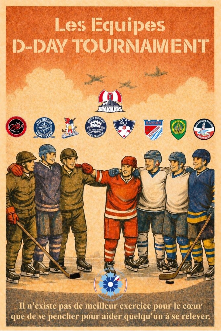 🎗️🏒 𝗝-𝟮𝟬 𝗟𝗲𝘀 équipes 𝗱𝘂 𝗧𝗼𝘂𝗿𝗻𝗼𝗶 𝗗𝗗𝗮𝘆 𝗱𝗲 𝗛𝗼𝗰𝗸𝗲𝘆-𝘀𝘂𝗿-𝗚𝗹𝗮𝗰𝗲
